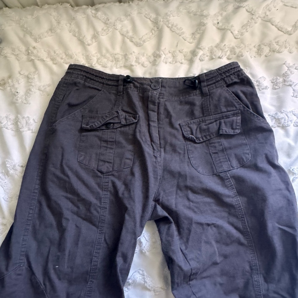 Brandy Melville Dark Gray Cargo Pants